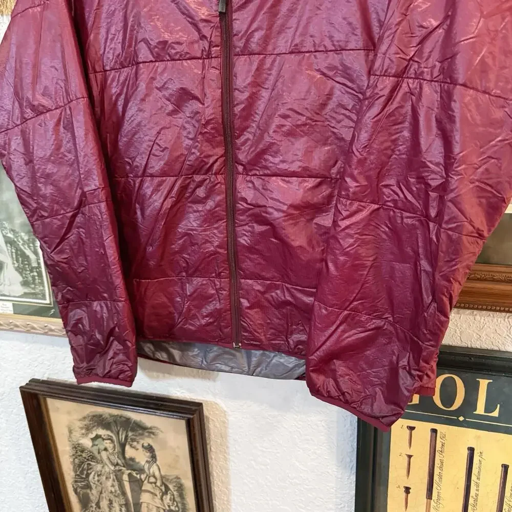 Vintage 90s RARE Mont-Bell Lightweight Windbreaker Purple Jacket Size‎ Medium - Picture 4 of 6